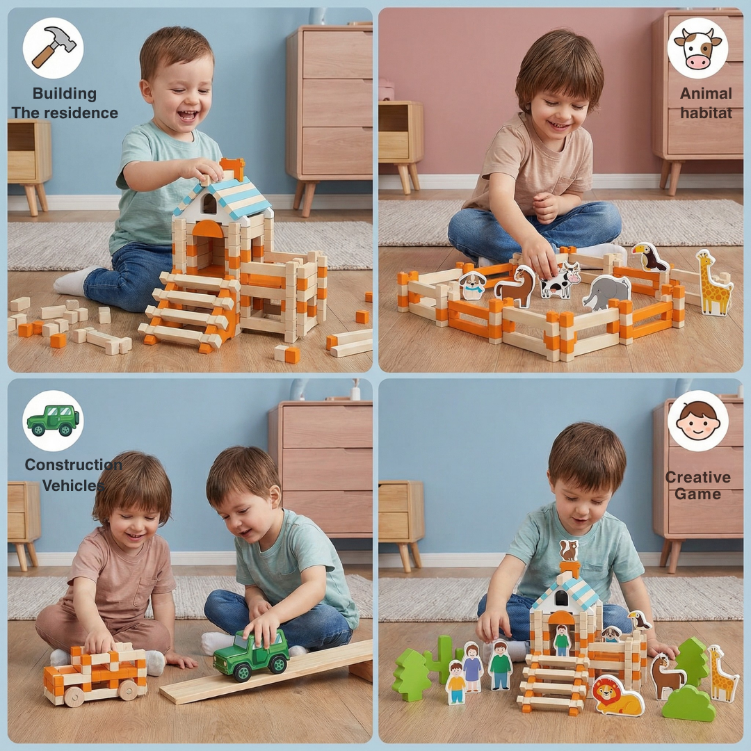 VivaBlocks™ — Ignite Endless Creativity and Calm Every Busy Mind with Pure, Natural Play