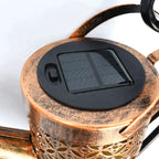 Garden Lamp Solar | Watering Can Shape | Soft Raindrop Light Display | GardenGlow