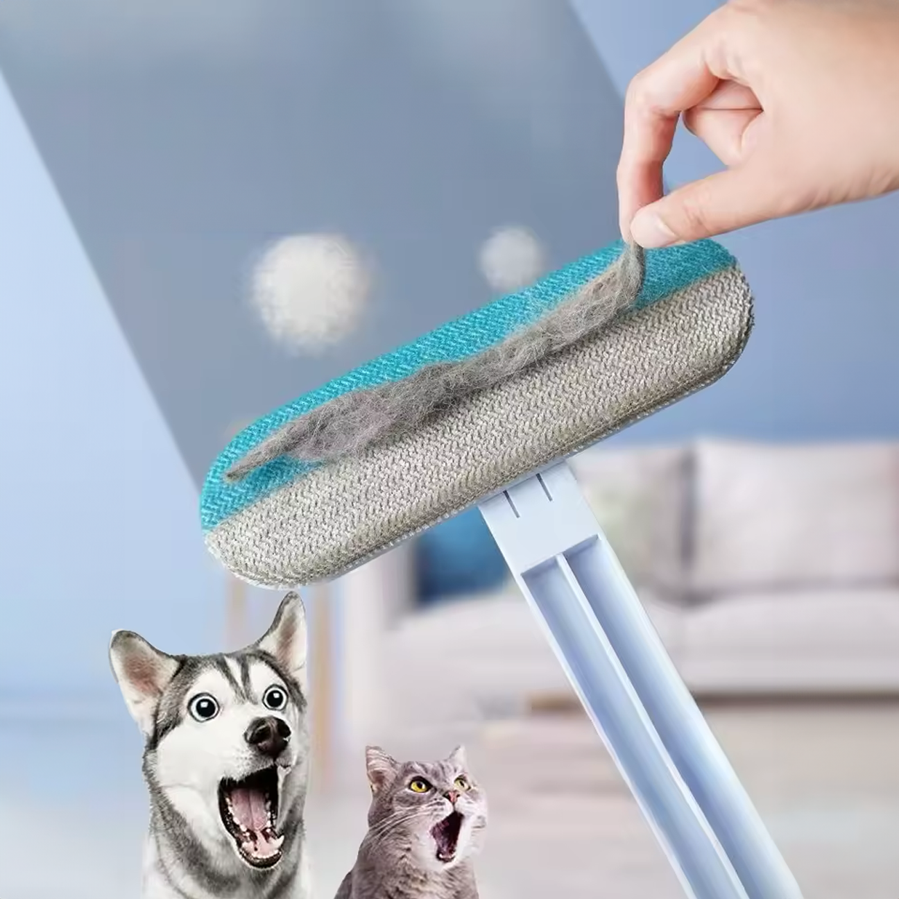 SheerClean™ — Effortless Fur Removal for a Fresh, Stress-Free Home