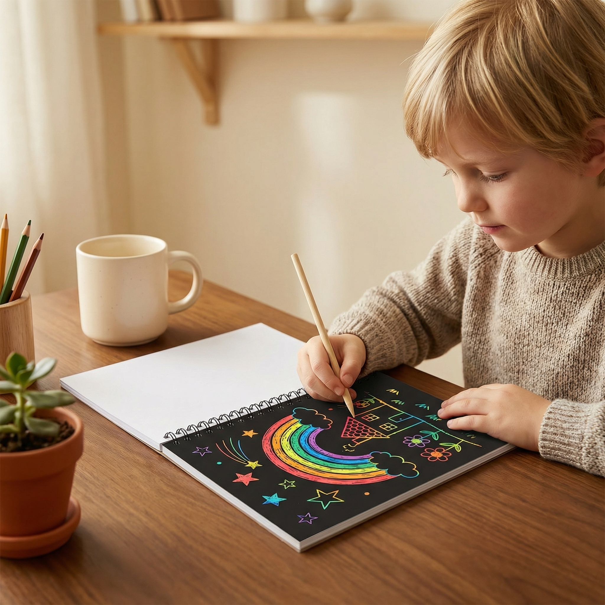 SpectrumScratch™ — Unlock Mess-Free Magic That Ignites Calm and Creative Joy