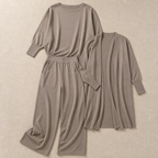 VeroLuxe™ Three-Piece Knit Set — Effortless Confidence and Comfort That Moves With You All Day