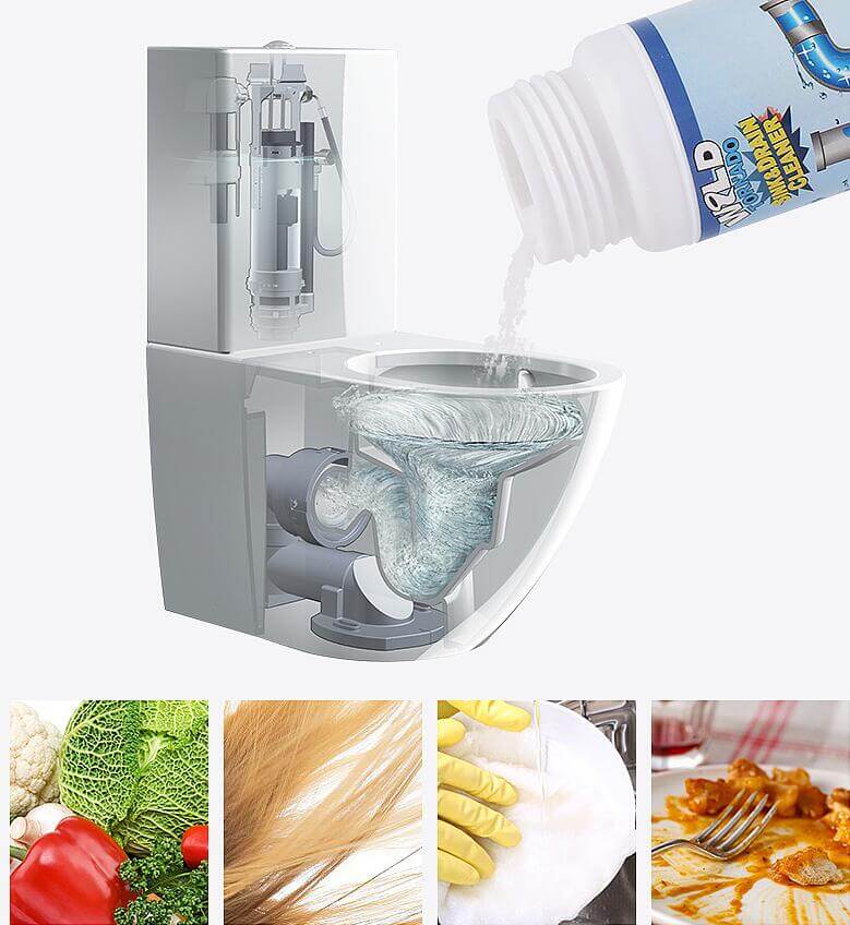 PureRush™ Enzymatic Drain Cleaner — Restore Calm Fast with Fresh, Free-Flowing Drains