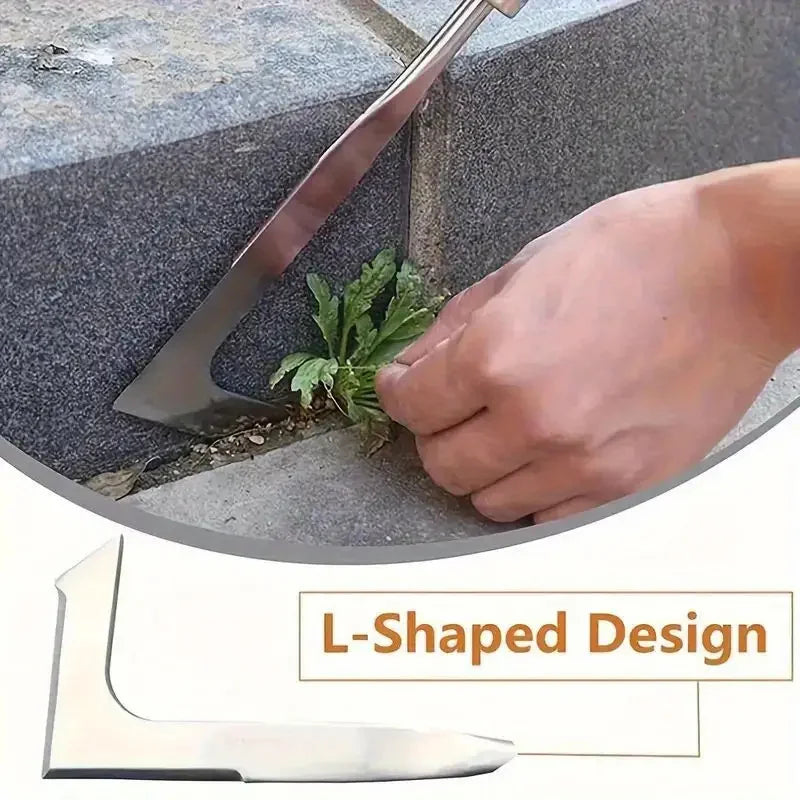 Stainless Steel L-Shaped Gap Weeder (13.5 Inch)