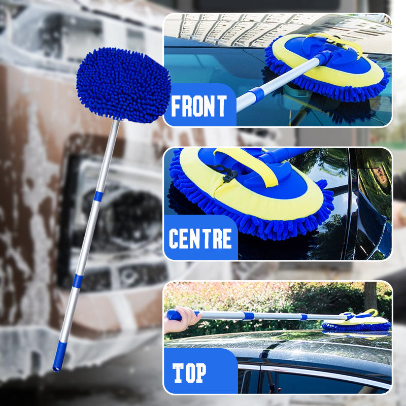 GlimmerDrive™ Mop — Effortless Shine and Zero Strain for Every Inch of Your Ride
