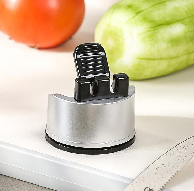 Knife Sharpener | Precision Razor-Sharp | Two-Phase Sharpening System | Featuring Suction Base | UltraSharp