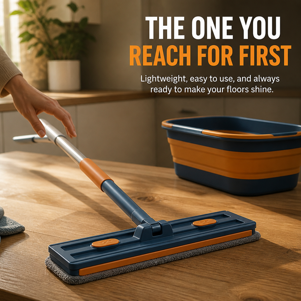 RadiantSweep™ — Effortless Shine That Makes Every Floor Proud