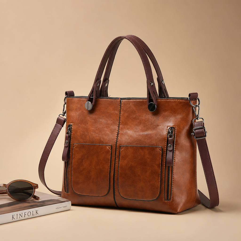 The Linnea — Vintage Saddle Bag