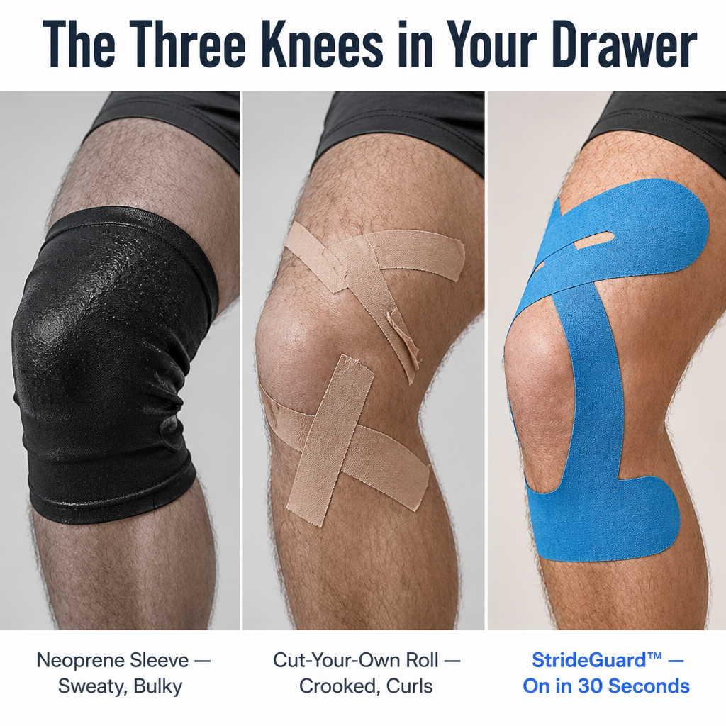GlideReady™ — Slip-On Knee Support That Powers Pain-Free Every Move