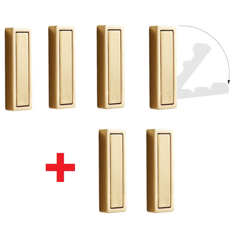 CluttrEase™ — Unlock Instant Calm and Expand Your Space with Sleek, Fold-Flat Hooks