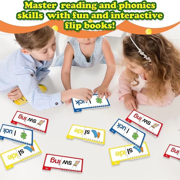ReadBurst™ Explorer Flip Books — Ignite Endless Reading Joy and Unstoppable Confidence Fast