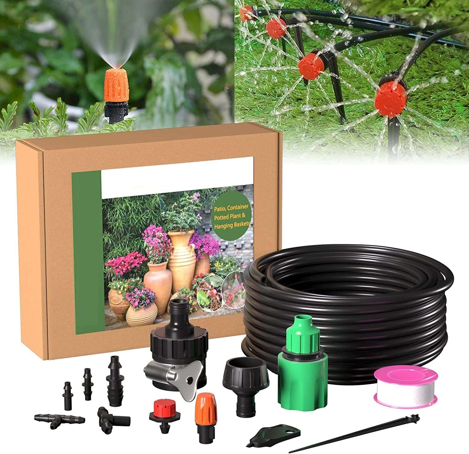 Cooling Irrigation System | Save 70% Water | Garden, Lawn & Terrace | RootMist