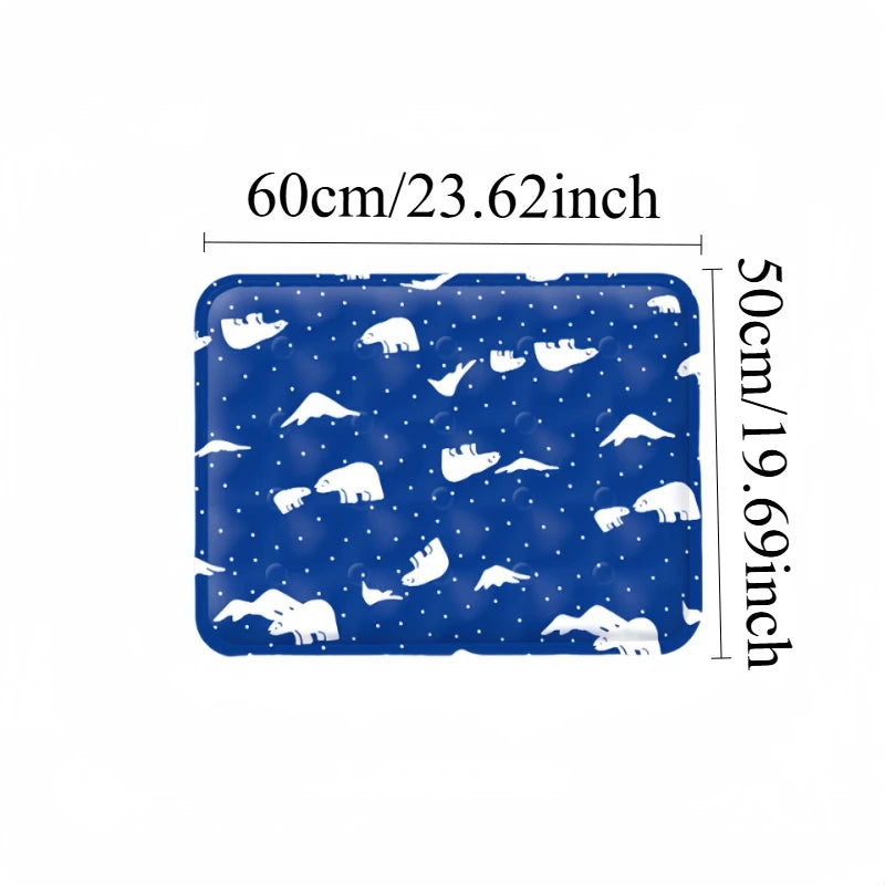 Dog Cooling Mat Summer Pet Cold Bed Extra Large For Small Big Dogs Pet Accessories Cat Durable Blanket Sofa Cat Ice Pad Blanket