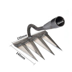 Weed Cutter Made of Iron | Steel Rake | Soil Aeration & Weed Removal | IronTine