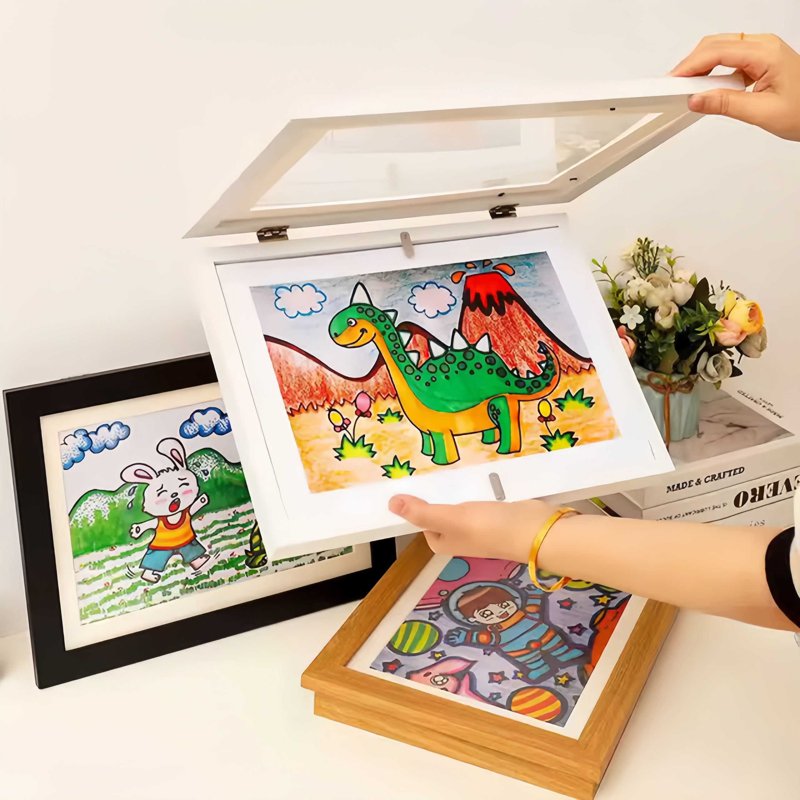 CanvasVista™ — Turn Your Child’s Art into a Proud, Ever-Changing Gallery of Joy