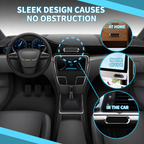 Phone Holder | 6 N50 Magnets & 360° Swivel | Zinc Alloy with Nano Coating | Clipzero