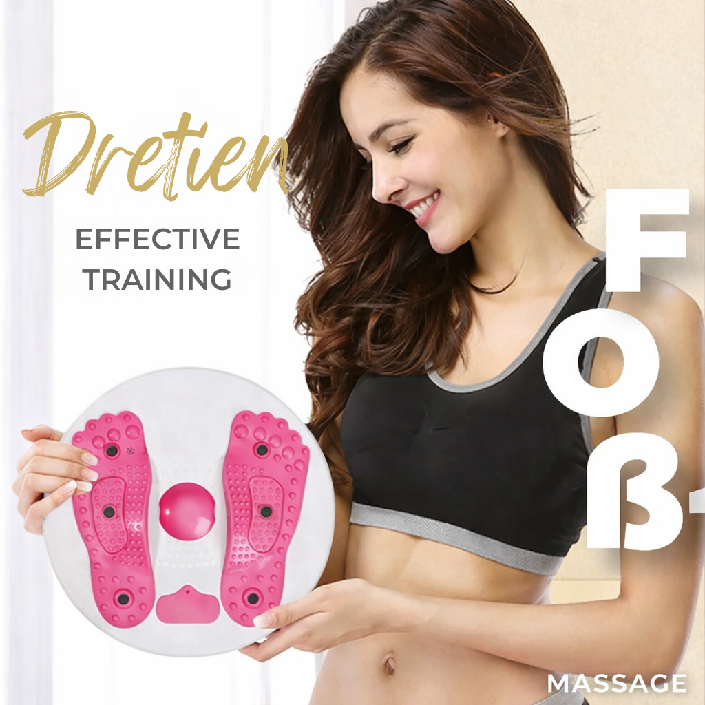 Twister | Hip & Abdominal Workout | Foot Massage | Slip-Resistant | TwistFit