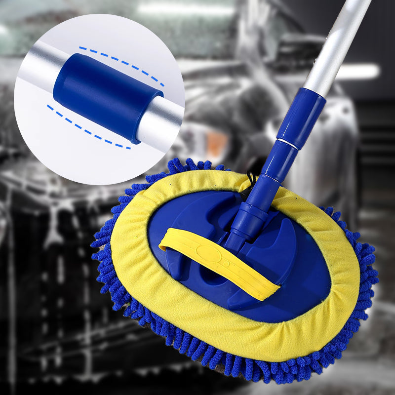 GlimmerDrive™ Mop — Effortless Shine and Zero Strain for Every Inch of Your Ride