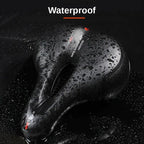 Bicycle Saddle | Dual Suspension & Memory Foam | Ventilation Groove | Veloflex