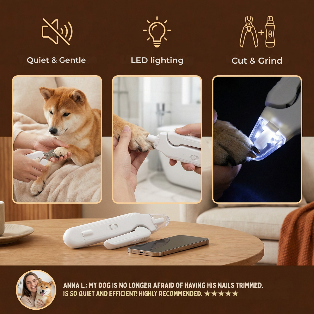 PawsEase™ — Transform Nail Time into Calm, Confident Bonding Moments