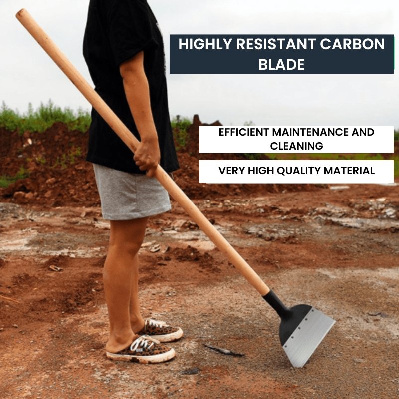Multifunction Garden Shovel | Manganese Steel | Clear Weeds, Ice & Moss | ClearEdge