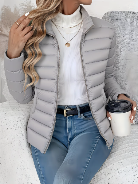 AeroTherm™ Quilted Jacket — Stay Sharp, Dry, and Warm Without the Bulk