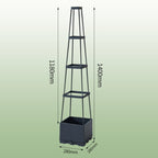 SkyVine™ Tower — Transform Tiny Spaces into Lush, Effortless Vertical Gardens