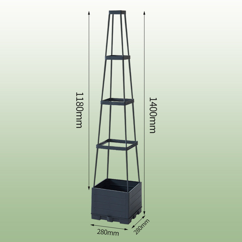 SkyVine™ Tower — Transform Tiny Spaces into Lush, Effortless Vertical Gardens