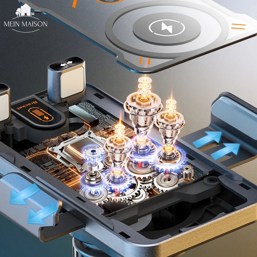 PowerNest™ — Lock In Safety and Power Your Phone Instantly for Stress-Free Driving