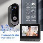 Doorbell with Camera | Two-Way Audio and Live View | Night Vision | RingCam