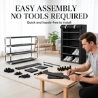 Freestanding Shoe Cabinet | No Tools Needed | Space-Efficient | TidyRack