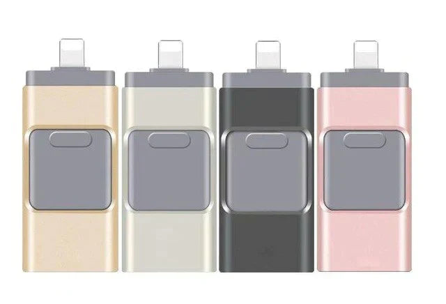 Flashdrive USB | Smartphone Storage with Multi-Connector | MemoryGo