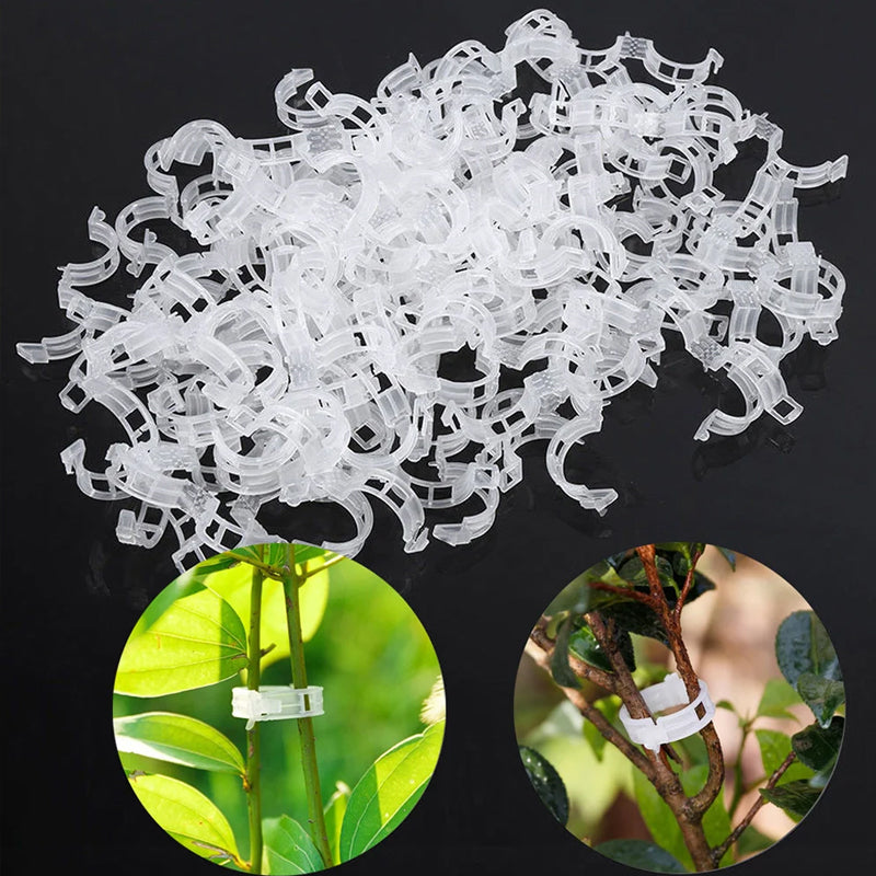 Plant Support Clips Plastic | Inner Diameter 1 Inch | Reusable | Stemhold