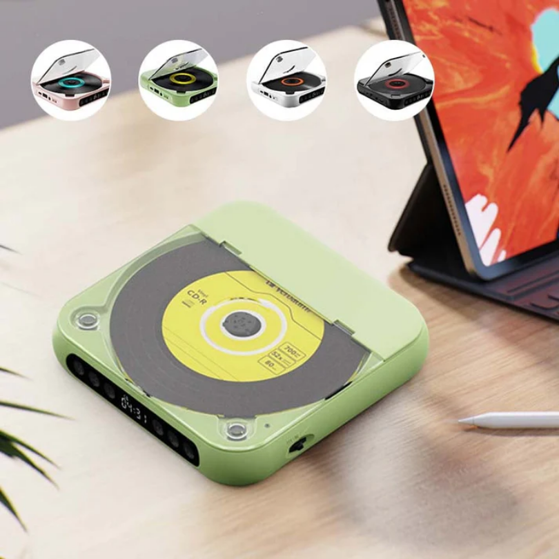 VivaPulse™ Portable CD Player — Unleash Your Music’s Pure Passion Everywhere You Go