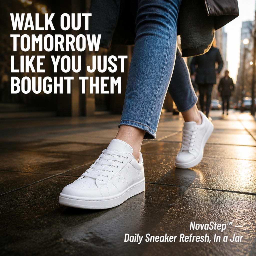 StrideX™ Renewal Cream — Revive Your Sneakers Instantly for Show-Stopping Freshness