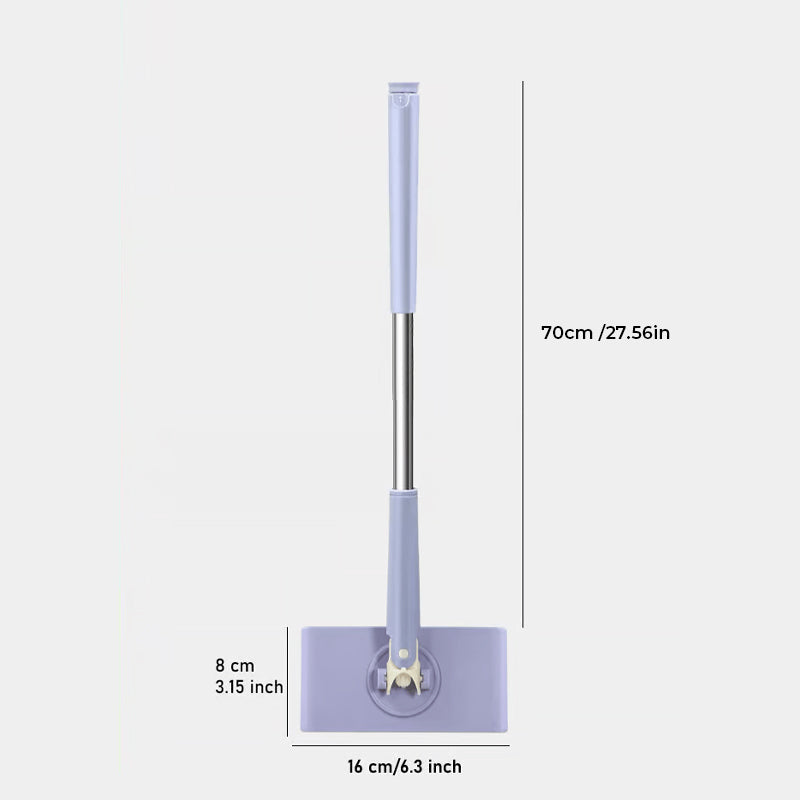Floor Cleaner | Flat Mop with 360° Rotating Head | Touch-Free Pad Swap | MopMate