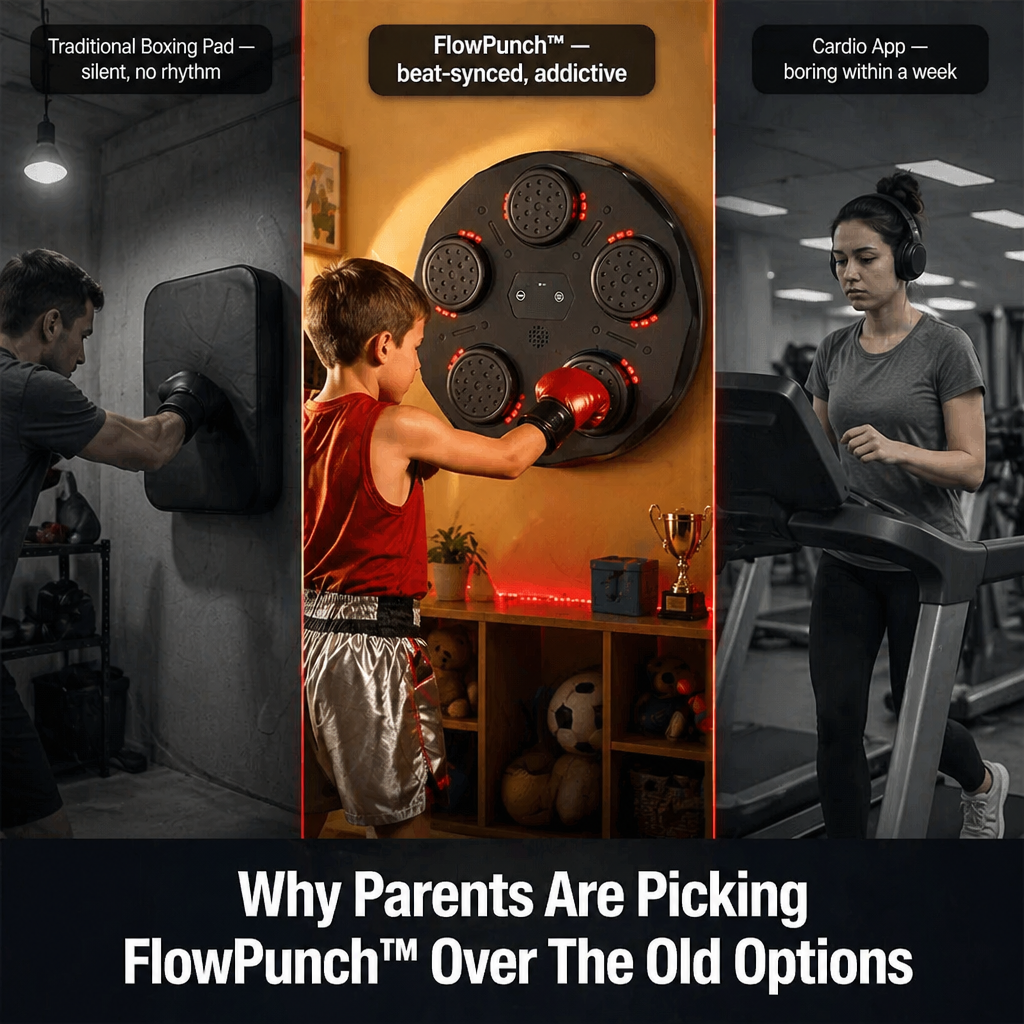 BeatBlaze™ — Ignite Your Kid’s Energy with Music-Powered Punching Fun