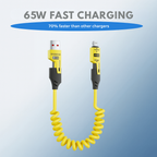 SurgeLine™ FlexCharge — Smash Cable Chaos with Lightning-Fast, Tangle-Free Power