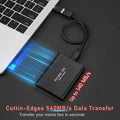128GB External SSD | Up to 550 MB/s Read/Write Speeds | Shock Resistant | Nexdrive