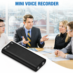 Dictation Device | Compact Audio Recorder | Single Press Recording | MicroSpy