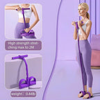 Fitness Resistance Band | Comfortable Handles and Foot Straps | Portable | CoreFlex