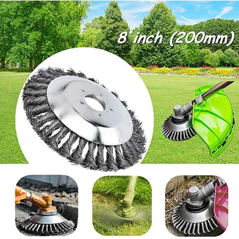 Grass and Weed Cutter | Steel Wire | Universal Trimmer Accessory | SteelCut