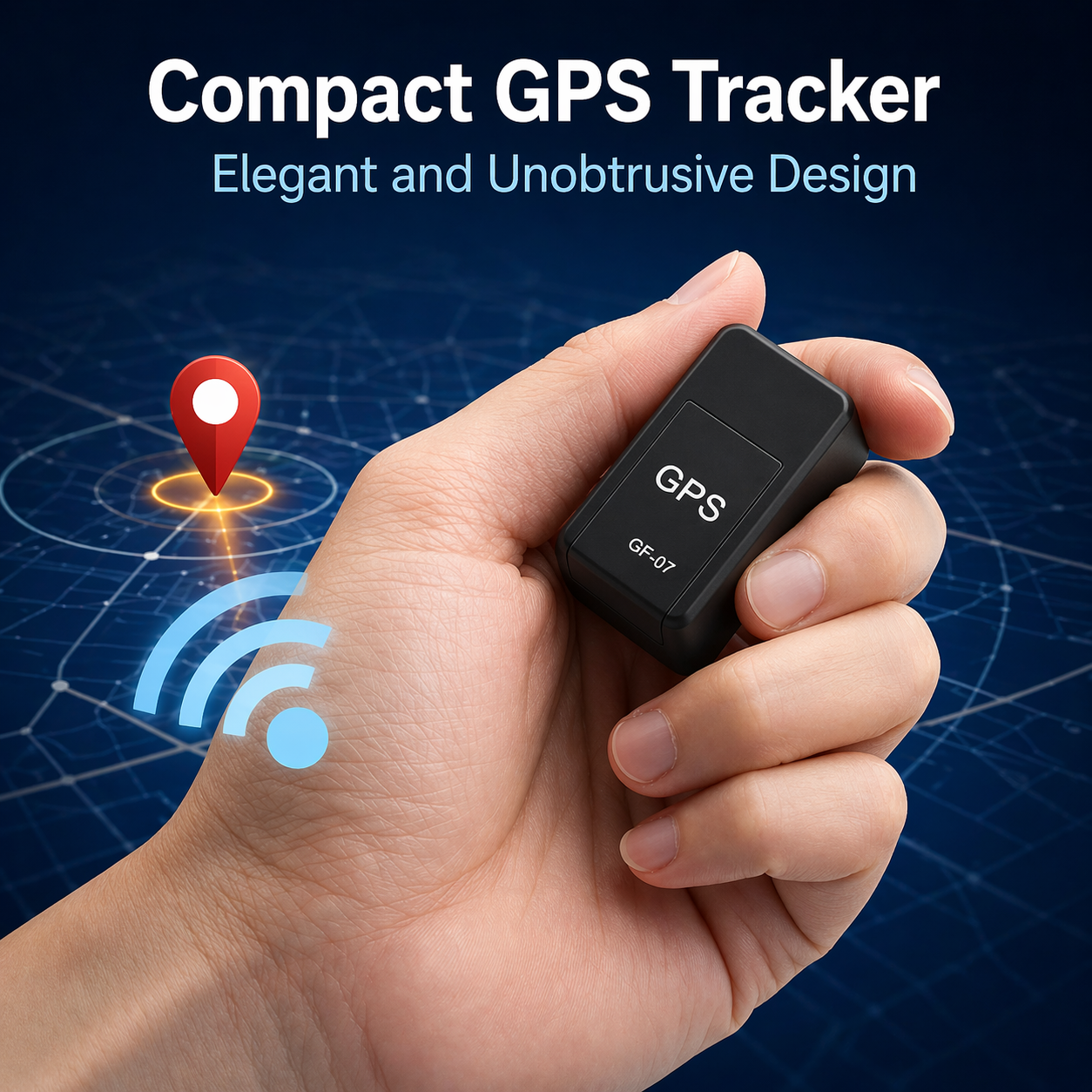 Mini GPS Tracker | Car Tracker with Magnet | Live Tracking | Magnetrax