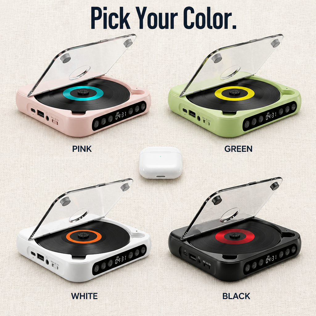 PulseSpin™ — Rediscover Your Music’s Soul with Pure, Unstoppable Sound