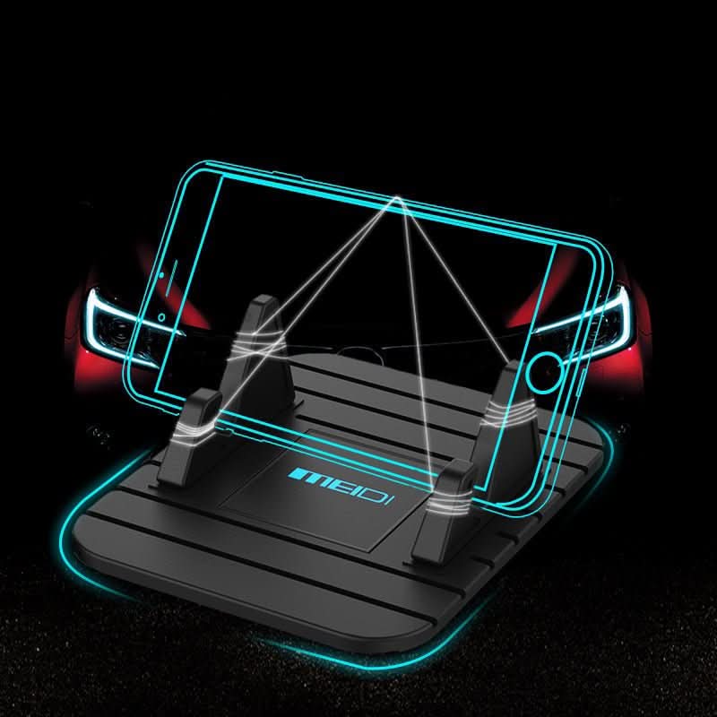 Car Phone Holder | Dashboard Mount | Silicone Base with Anti-Slip Grip | GripMate