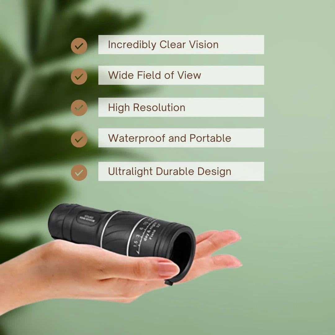 Monocular | Zoom Telescope | Weather-Resistant | PocketScope
