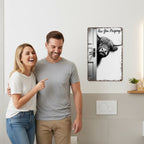 CheekBuzz™ Smile Plaque — Turn Every Bathroom Visit into a Moment of Joy and Lasting Charm