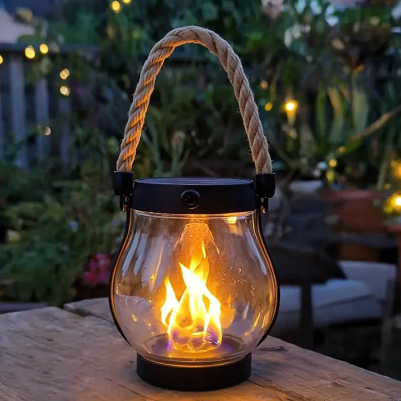 EmberLuxe™ — Ignite Cozy, Safe Nights with Endless Solar Glow