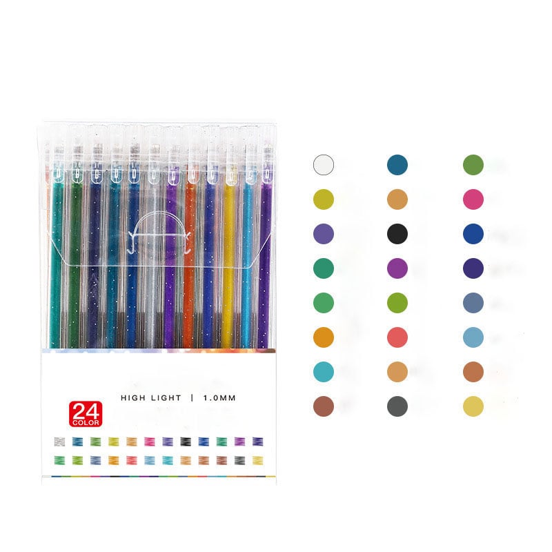RadiantFlow™ Gel Pens — Ignite Your Creativity with Smooth, Vivid Color That Never Fades