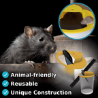 Catch Pests | Reusable Live Mouse Trap Bucket System | FlipCatch