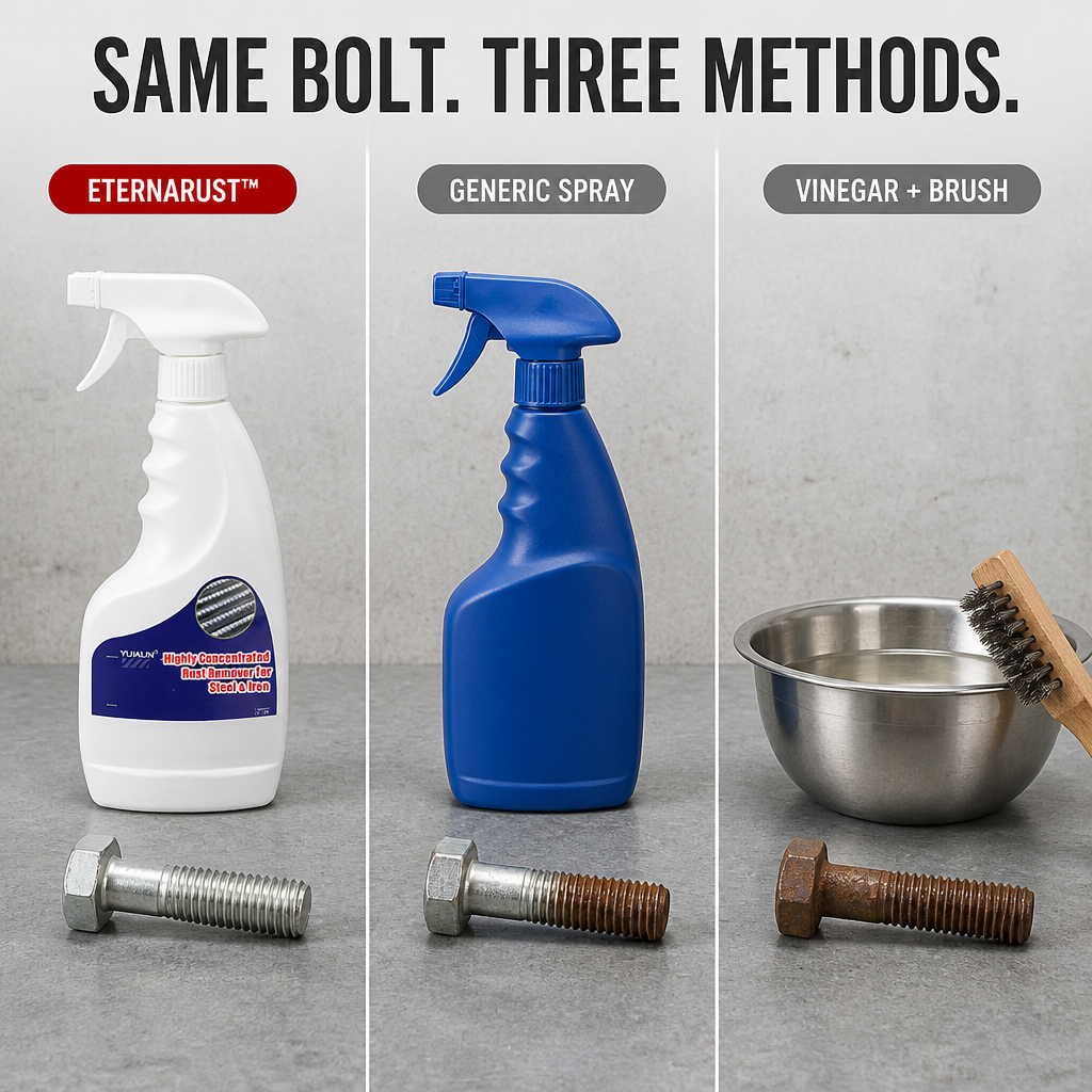 CorroClear™ — Watch Rust Disappear and Metal Shine Like New in Minutes